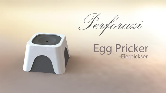 egg pricker - perforazi 3d print model - Mito3D