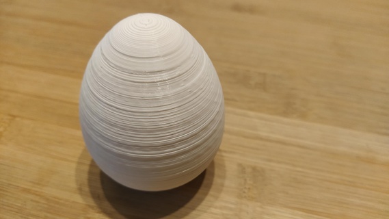 huevo durmiendo ou intenté equilibrar gallina 3d print model - Mito3D