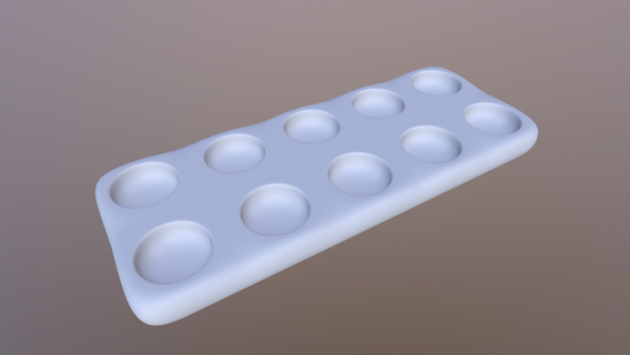 huevo estante soporte 3d print model - Mito3D