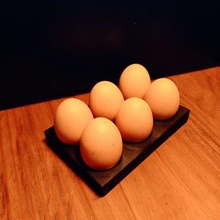 egg stand tool eggs support fridge 3d print model - Mito3D