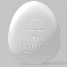 Stress Ball 3d Modell Design 3 Gesicht Auflage angepasst 3d print model - Mito3D