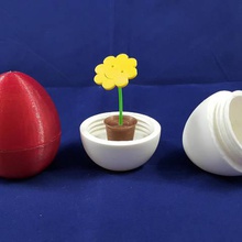 yumurta dişli sanat Paskalya 3d print model - Mito3D