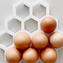 huevo bandeja 3d impresión hogar casa cocina producto diseño moderno 3d print model - Mito3D