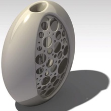 yumurta vazo ev 3d print model - Mito3D