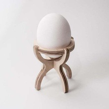 eggholder a 4 punti casa cucina e sala da pranzo zenziwerken stepcraft compensato lasercut uovo titolare router di cnc 3d print model - Mito3D