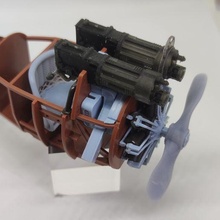 oeuf hélice sopwith chameau outil avion starfighter mignonne jouet résine combattant véhicule modèle Oeuf chibi 3d print model - Mito3D