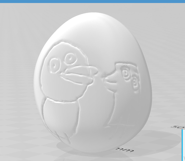 eggspecial1 custom egg fidget stress ball toy art flexible 3d print model - Mito3D
