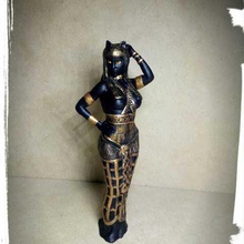 egipcia diosa bast bast, a deusa arte bastet antiga egípcio figura 3d print model - Mito3D