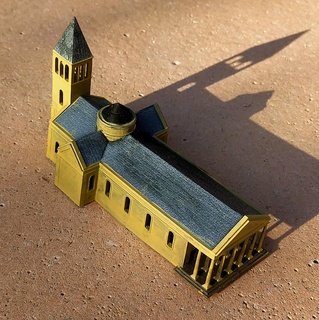 eglise st pothin lione print in place print in place 3d print model - Mito3D