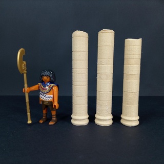 Egypte désert ruines piliers playmobil accessoires 3d print model - Mito3D