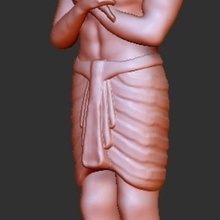 ägypten der Gott horus Kunst 3d-drucken scuplture statue 3d print model - Mito3D