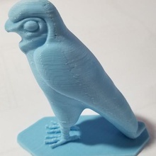egypt horus falcon art animal bird figure 3d print model - Mito3D