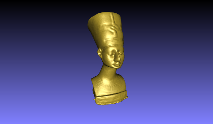 egypte statue monument 3d art 3dscan 3d print model - Mito3D