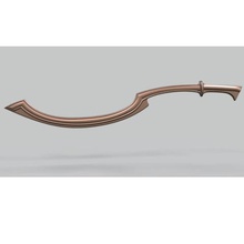 egyptian khopesh various dagger blade melee weapon replica sword 3d print model - Mito3D