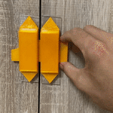 egyptian lock protect safe door egypt 3d print model - Mito3D