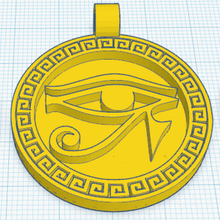 egyptian medallion eye horus jewelry jewelry egypt egyptian pharaoh god symbol