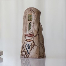 esculturas egipcias zbrush art la historia del arte de decoración dok duque dukedoks figura letras el ñame ornamento pintura rock 3d print model - Mito3D