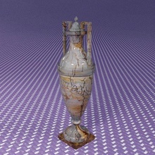égyptien vase décoration céramique arabe 3d print model - Mito3D