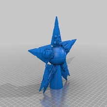 ei9ht star savaşlar Noel ağaç yeniden düzenleme dantes hediyesi tamir edilmiş dekorasyon dekorasyonlar süs süsler ölüm Yıldızı heykeller 3d print model - Mito3D