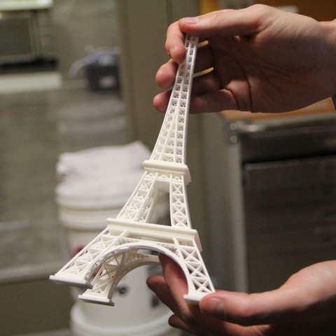 eiffel tower Architektur Gebäude-Strukturen 3D print model - Mito3D