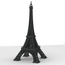 eiffel torre Arte arquitectura modelo detallado 3d print model - Mito3D