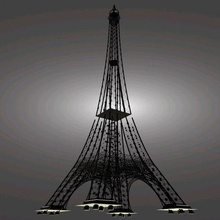 Eiffel tour 3d print model - Mito3D