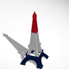 Eiffel tour jouet France 3d conception 3d print model - Mito3D