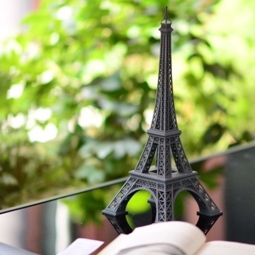 Eiffel Turm Architektur Gebäude Modell Replik Eiffelturm Strukturen Paris Struktur Attraktion Frankreich historisch Nashorn nurbs 3d drucken 3D print model - Mito3D