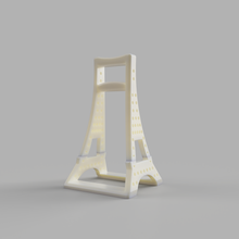 Eiffel torre fone ouvido ficar pé gadget fones suporte audição Aids 3d print model - Mito3D