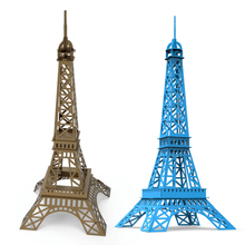 eiffel tower 3d model architecture other art structure poly paris old neoclassical low historic game french france european europe city buildings 3d print model - Mito3D