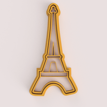 torre eiffel cortador de la galleta art cookie sharp amor francia parís 3d print model - Mito3D