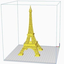Eiffel torre v3 finalmente arquitetura 3d print model - Mito3D