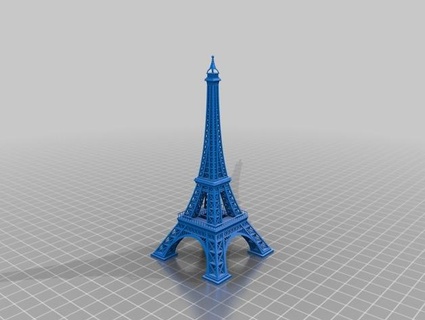Torre Eiffel 3d print model - Mito3D