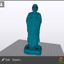 diciotto i discepoli di buddha art joss 3d print model - Mito3D