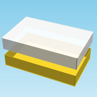 oitavas quadra nestable caixa v1 3d print model - Mito3D