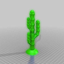 ein kleiner gruener kaktus brauch ich rote rosen roten mohn art modelos 3d print model - Mito3D