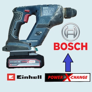 einhell Bosch pro adaptateur Puissance changement batterie 3d print model - Mito3D