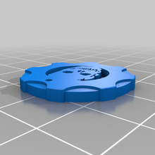 einkaufswagen chip jewelry keychains 3d print model - Mito3D
