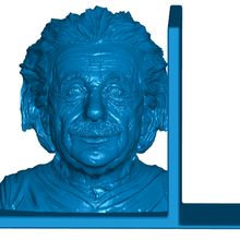 Einstein serre livres gauche Albert décor 3d print model - Mito3D
