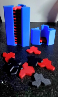 einstein azulejos ficar pé casa inquietação enigma 3d print model - Mito3D