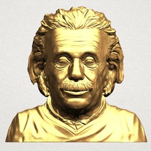 einstein various car chair tree table sofa character game exterior human interior people girl house miniatures figurines sculpture holy jesus christian celebrity 3d print model - Mito3D