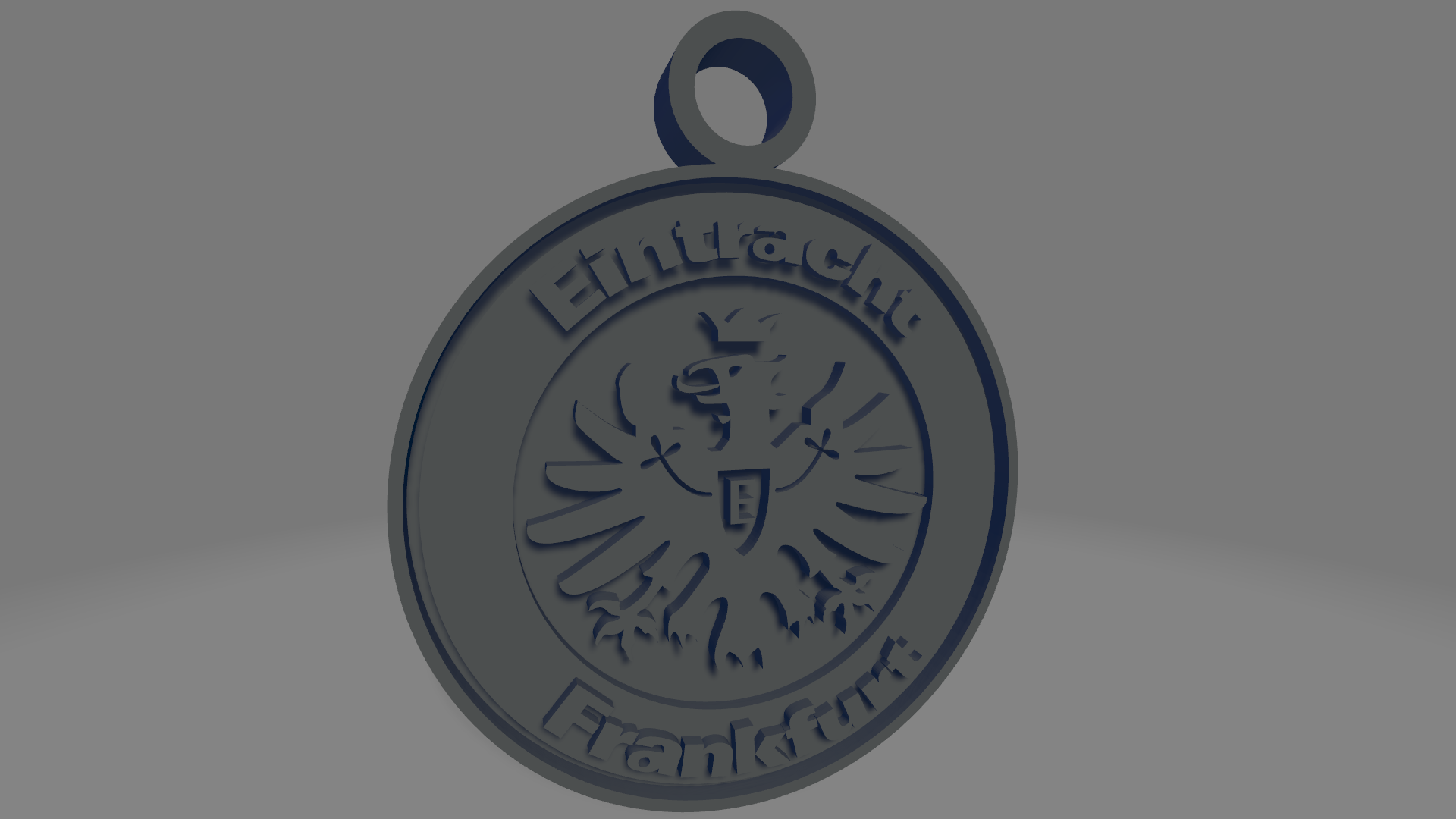 eintracht Frankfurt Schlüsselbund Fußball Futbol fussball Souvenir Geschenk Deutschland deutschland Deutsche Deutsch Mannschaft Sport bundesliga Europa Meister Liga 3D print model - Mito3D