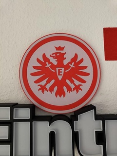 unità francoforte logo sge Bundesliga 069 ffm 3d print model - Mito3D