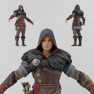 eivor assassins creed lowpoly rigged assassinscreed ezio ezioauditore ac assasinscreed ubisoft assassinscreedorigins edwardkenway altair connorkenway assassinscreedbrotherhood ezioauditoredafirenze jacobfrye assassin eviefrye assassinscreedrevelations assassinscreedodyssey kassandra assassinscreedunity bayek 3d print model - Mito3D