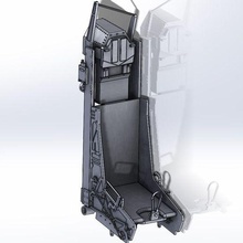 ejection seat martin baker mk16 stl files 3d pilatus pc21 3d print model - Mito3D