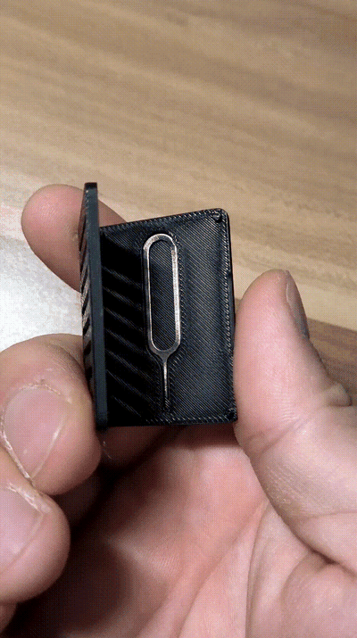 espulsore pin attrezzo sim carta chiave scatola 3d print model - Mito3D