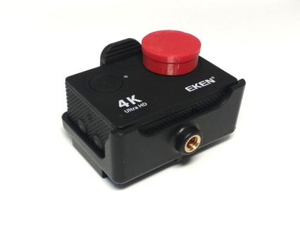 eken h9 lentille casquette caméra vidéo gadget 3d print model - Mito3D