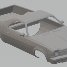el camino von 1973 druckbare Körper Auto Spiel Weg bedruckbar ist slot scalextric shell rc radio die überwachung tamiya miniz 1-10 1-32 1-18 1-24 3d print model - Mito3D