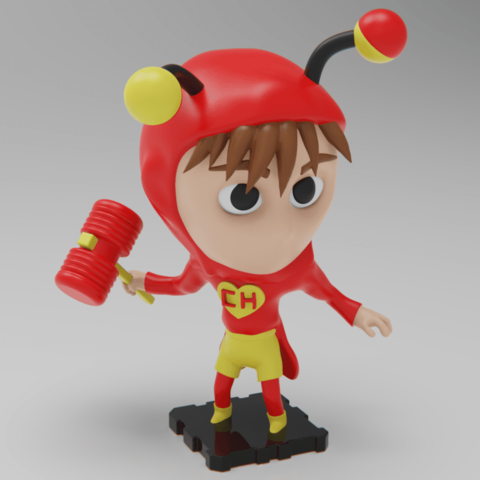 el chapulin colorado chapolin juego coleccionables de la colección en miniatura estatuilla figura acción los juguetes toymaker purakito plakit plakit2 chaves chavo chespirito 3D print model - Mito3D