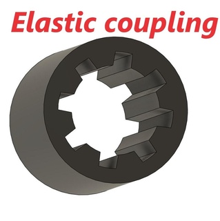 elastic coupling wecla motorlift motor lift wf garage door motorization 3d print model - Mito3D